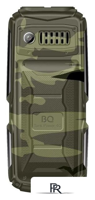 Кнопочный телефон BQ BQ-2410L Tank Power 4G (зеленый камуфляж) - Изображение №3 — Интернет-магазин ПроЗаказ
