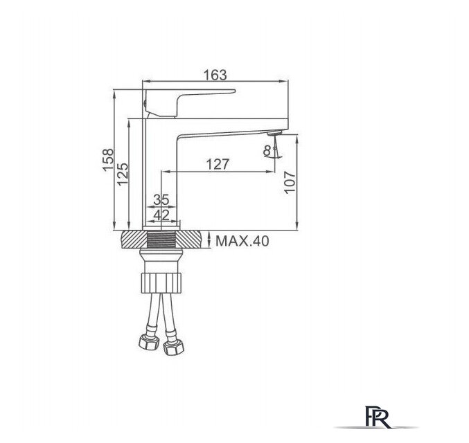 Смеситель Ledeme L1073B - Изображение №8 — Интернет-магазин ПроЗаказ