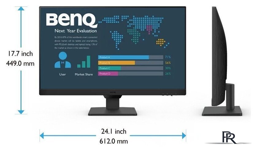 Монитор BenQ Business BL2790 - Изображение №9 — Интернет-магазин ПроЗаказ