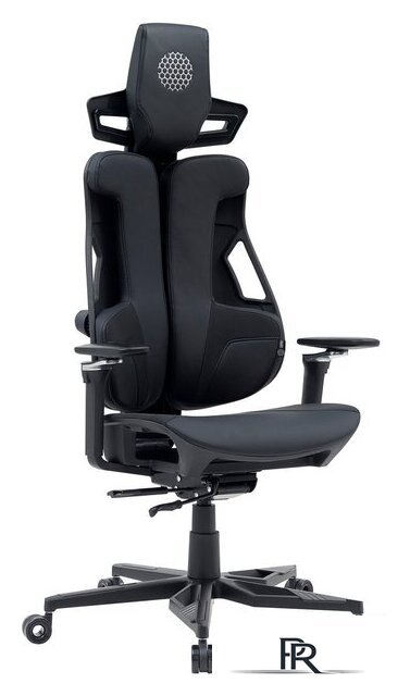 Игровое (геймерское) кресло CACTUS CS-CHR-DUO-BBK (черный кожзам) - Изображение №1 — Интернет-магазин ПроЗаказ