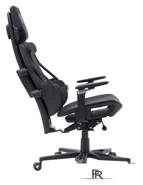 Игровое (геймерское) кресло CACTUS CS-CHR-DUO-BBK (черный кожзам) - Изображение №6 — Интернет-магазин ПроЗаказ