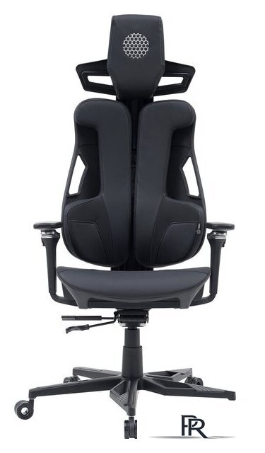 Игровое (геймерское) кресло CACTUS CS-CHR-DUO-BBK (черный кожзам) - Изображение №2 — Интернет-магазин ПроЗаказ