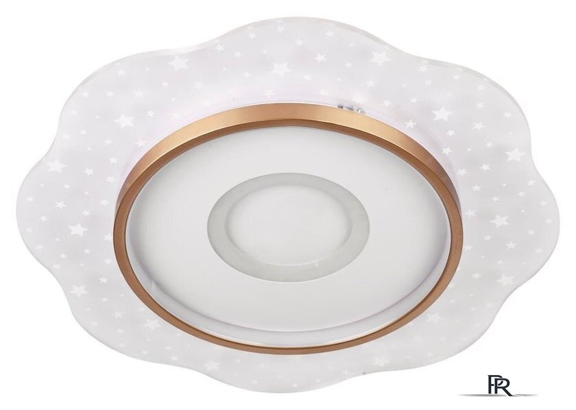 Припотолочная люстра LED4U L1028-500 WH-GD - Изображение №1 — Интернет-магазин ПроЗаказ