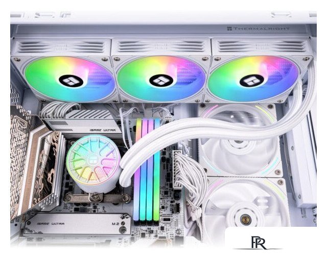 Система жидкостного охлаждения для процессора Thermalright Aqua Elite 360 ARGB V6 (белый) - Изображение №6 — Интернет-магазин ПроЗаказ