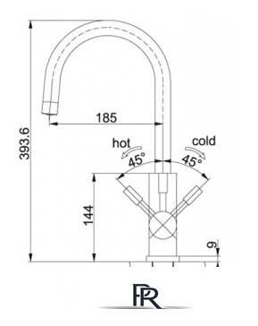 Смеситель Franke Eos Clear Water [120.0179.979] - Изображение №3 — Интернет-магазин ПроЗаказ