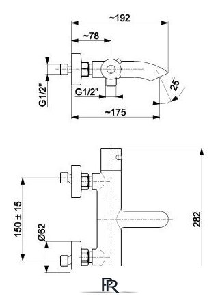 Смеситель Armatura Moza 5734-010-81 - Изображение №2 — Интернет-магазин ПроЗаказ