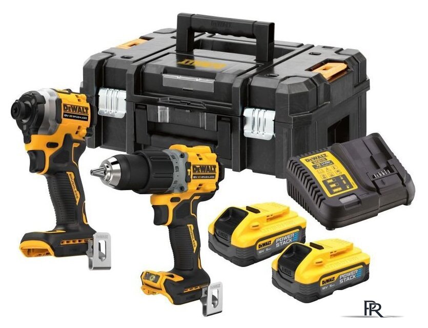  DeWalt DCK2050H2T (шуруповерт, винтоверт, 2 АКБ, кейс) - Изображение №1 — Интернет-магазин ПроЗаказ