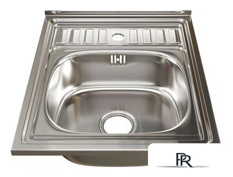 Кухонная мойка Mixline 527974 (полированная, 0.6 мм) - Изображение №1 — Интернет-магазин ПроЗаказ