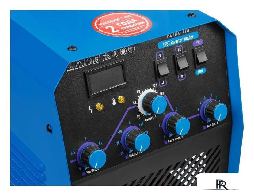 Сварочный инвертор Solaris TIG-220 AC/DC - Изображение №3 — Интернет-магазин ПроЗаказ
