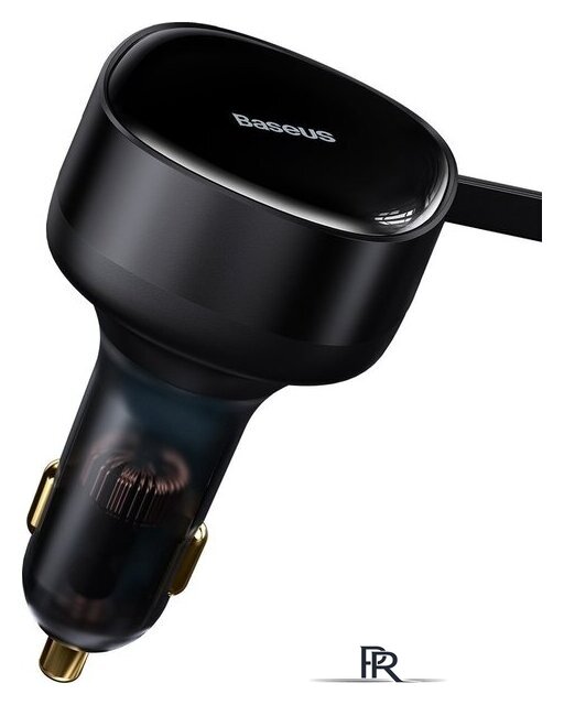 Автомобильное зарядное Baseus Enjoyment Pro 2-in-1 Car Charger C+L 60W C00057802111-02 - Изображение №3 — Интернет-магазин ПроЗаказ