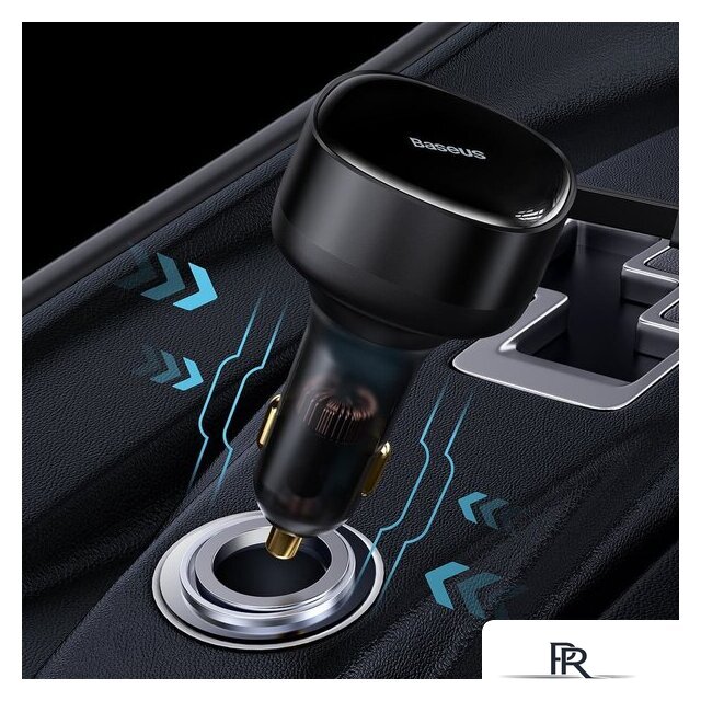 Автомобильное зарядное Baseus Enjoyment Pro 2-in-1 Car Charger C+L 60W C00057802111-02 - Изображение №10 — Интернет-магазин ПроЗаказ