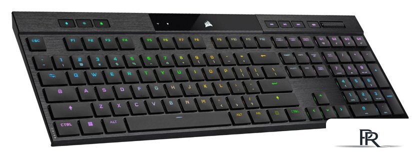 Клавиатура Corsair K100 AIR Wireless RGB (Cherry MX Ultra-Low Profile Tactile, нет кириллицы) - Изображение №3 — Интернет-магазин ПроЗаказ
