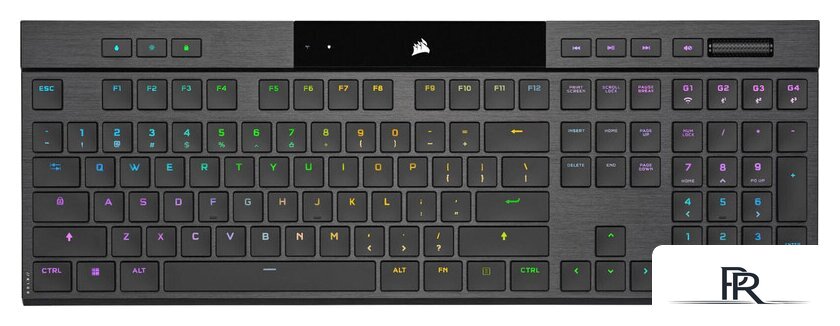 Клавиатура Corsair K100 AIR Wireless RGB (Cherry MX Ultra-Low Profile Tactile, нет кириллицы) - Изображение №1 — Интернет-магазин ПроЗаказ