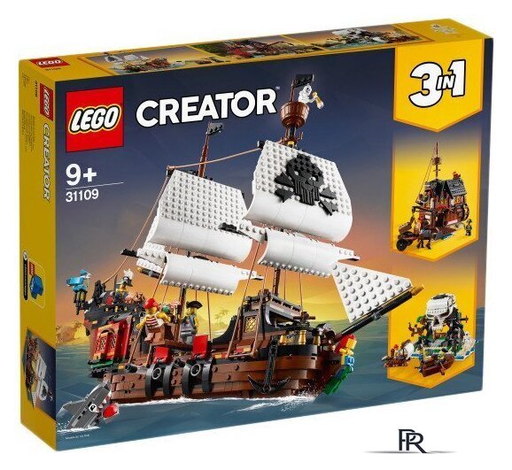 Конструктор LEGO Creator 31109 Пиратский корабль - Изображение №1 — Интернет-магазин ПроЗаказ