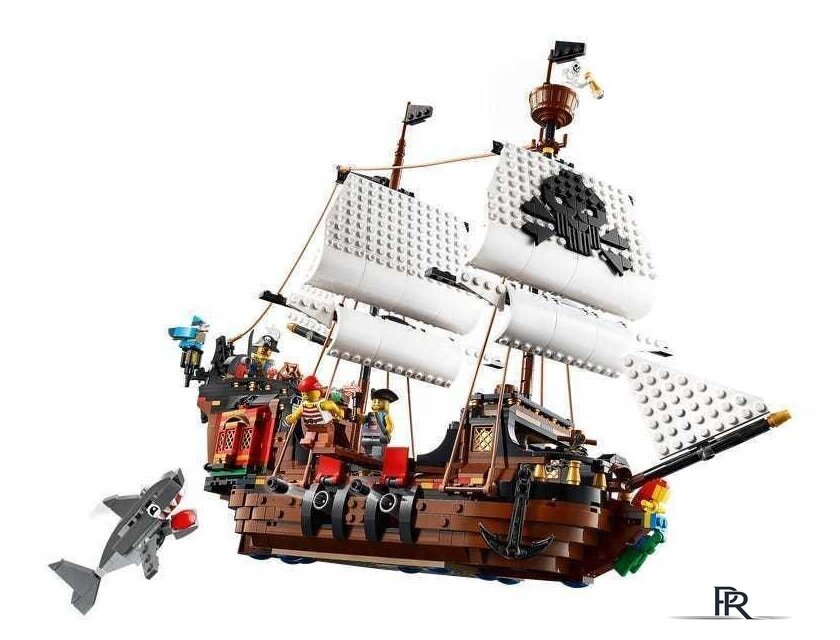 Конструктор LEGO Creator 31109 Пиратский корабль - Изображение №10 — Интернет-магазин ПроЗаказ