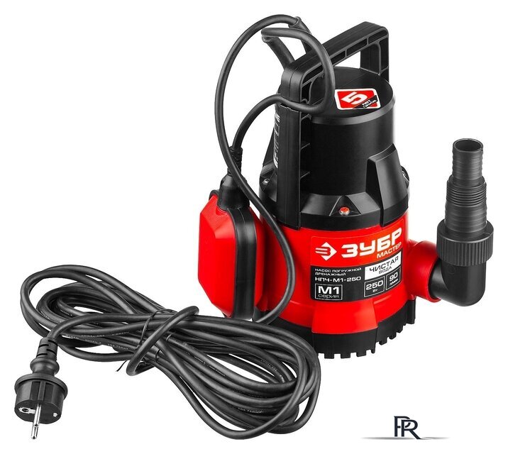 Дренажный насос Зубр Мастер НПЧ-М1-250 - Изображение №5 — Интернет-магазин ПроЗаказ
