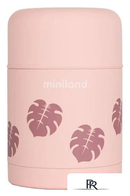 Термос для еды Miniland Terra 89446 600 мл (розовый) - Изображение №1 — Интернет-магазин ПроЗаказ