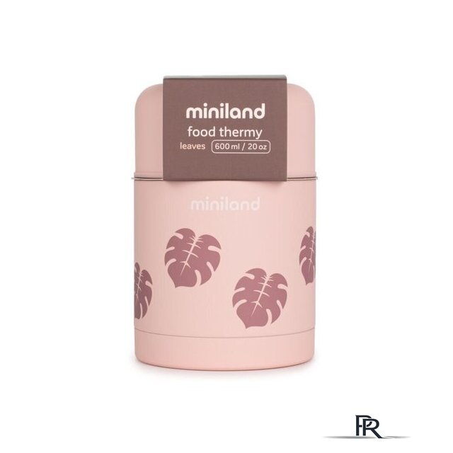 Термос для еды Miniland Terra 89446 600 мл (розовый) - Изображение №4 — Интернет-магазин ПроЗаказ