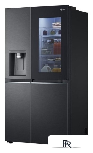 Холодильник side by side LG DoorCooling+ InstaView GSXV90MCDE - Изображение №2 — Интернет-магазин ПроЗаказ