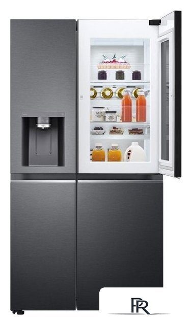 Холодильник side by side LG DoorCooling+ InstaView GSXV90MCDE - Изображение №3 — Интернет-магазин ПроЗаказ