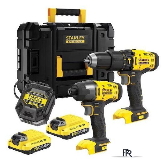  Stanley SFMCK465D2T (шуруповерт, винтоверт, 2 АКБ, кейс) - Изображение №1 — Интернет-магазин ПроЗаказ