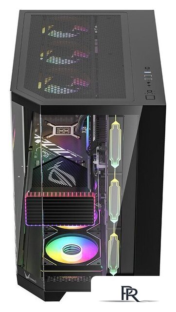 Корпус Formula Crystal Z6 Floe (черный) - Изображение №3 — Интернет-магазин ПроЗаказ