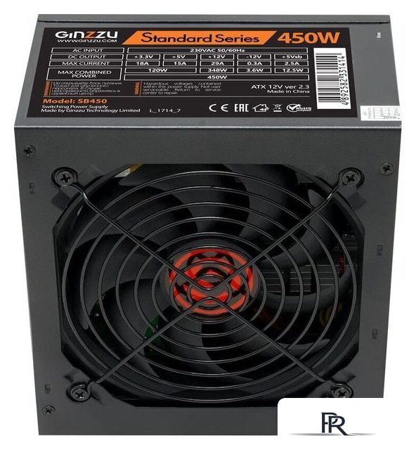 Блок питания Ginzzu SB450 - Изображение №1 — Интернет-магазин ПроЗаказ