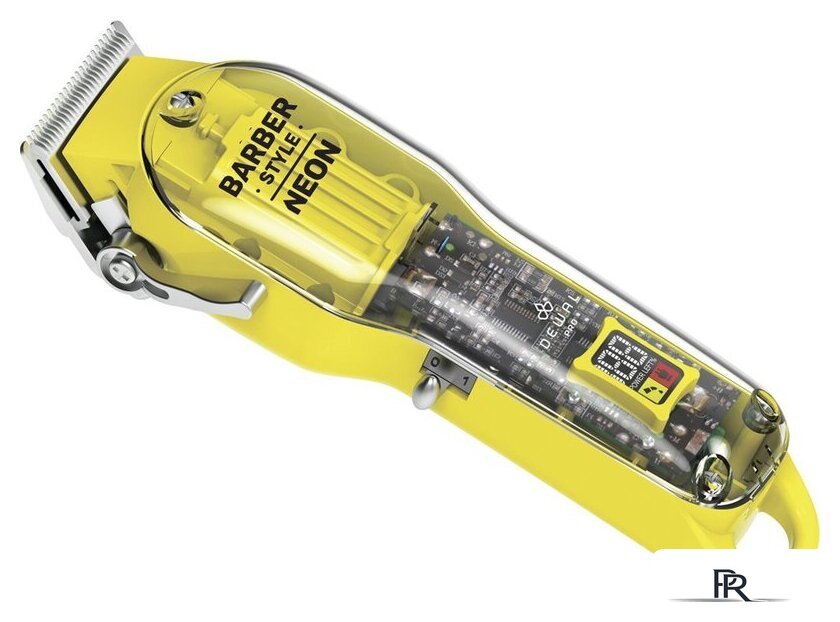 Машинка для стрижки волос Dewal Baber Style Neon 03-081 Yellow - Изображение №2 — Интернет-магазин ПроЗаказ