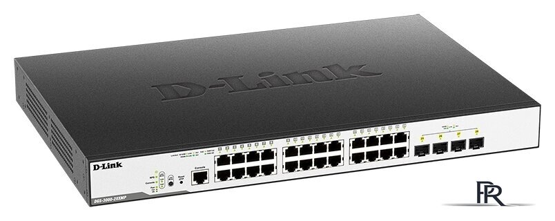 Управляемый коммутатор 2-го уровня D-Link DGS-3000-28XMP/B1A - Изображение №2 — Интернет-магазин ПроЗаказ