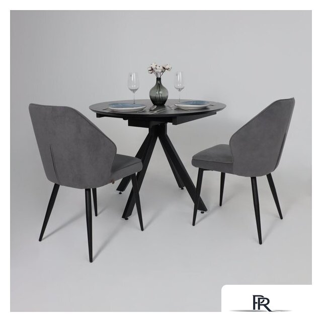 Стул Мамадома Michael (b28 Antracite Lux/черный) - Изображение №4 — Интернет-магазин ПроЗаказ