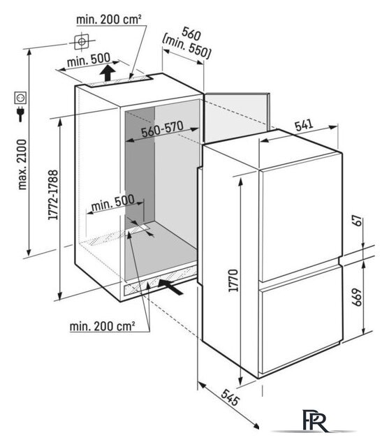 Холодильник Liebherr ICf 5103 Pure - Изображение №8 — Интернет-магазин ПроЗаказ