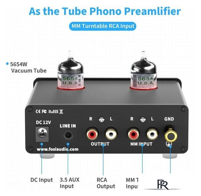 MM фонокорректор Fosi Audio Box X4 - Изображение №3 — Интернет-магазин ПроЗаказ