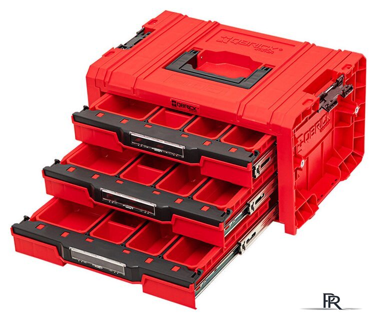 Ящик для инструментов Qbrick System PRO Drawer 3 Toolbox Expert RED Ultra HD - Изображение №1 — Интернет-магазин ПроЗаказ