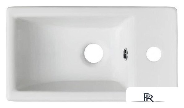  Runo Тумба с умывальником Микра 40 правая + Como 40 (подвесная, белый) - Изображение №5 — Интернет-магазин ПроЗаказ