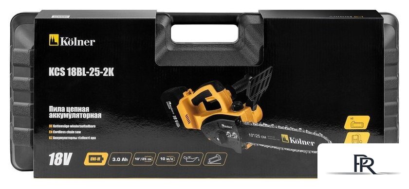 Аккумуляторная пила Kolner KCS 18BL-25-2K (с 2-мя АКБ) - Изображение №15 — Интернет-магазин ПроЗаказ