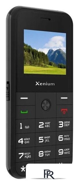 Кнопочный телефон Xenium X718 (черный) - Изображение №5 — Интернет-магазин ПроЗаказ