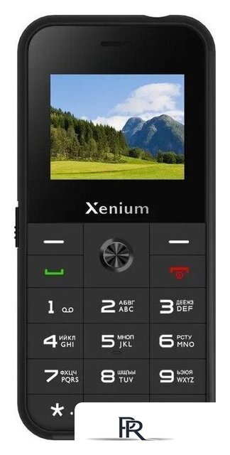Кнопочный телефон Xenium X718 (черный) - Изображение №4 — Интернет-магазин ПроЗаказ