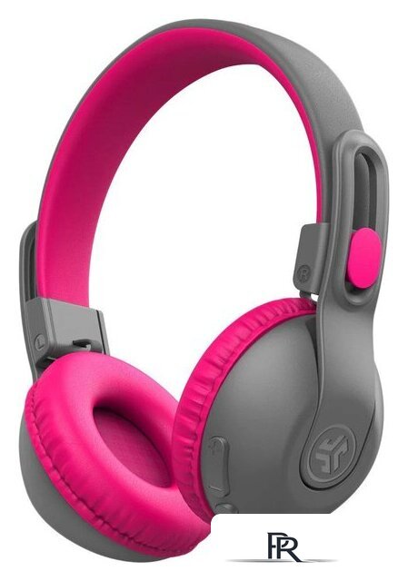 Наушники JLab JBuddies Studio 2 Wireless (серый/розовый) - Изображение №1 — Интернет-магазин ПроЗаказ