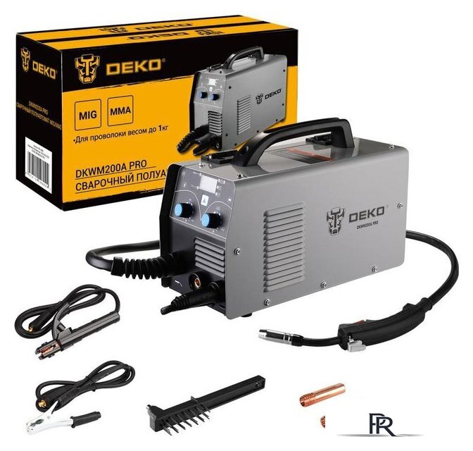 Сварочный инвертор Deko DKWM200A PRO 051-4686 - Изображение №1 — Интернет-магазин ПроЗаказ
