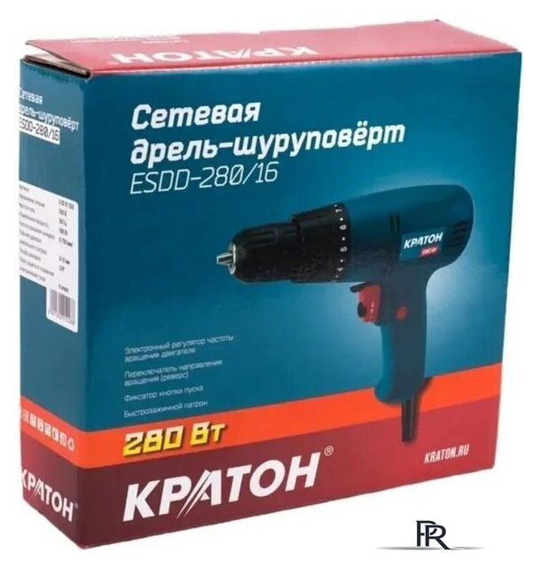 Дрель-шуруповерт Кратон ESDD-280/16 Hobby 30201028 - Изображение №3 — Интернет-магазин ПроЗаказ