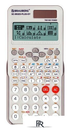 Инженерный калькулятор BRAUBERG SC-991ES-PLUS-GY 272652 - Изображение №1 — Интернет-магазин ПроЗаказ