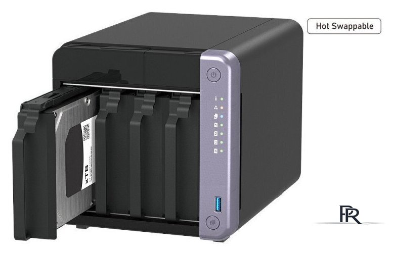 Сетевой накопитель QNAP TS-432X-4G - Изображение №6 — Интернет-магазин ПроЗаказ