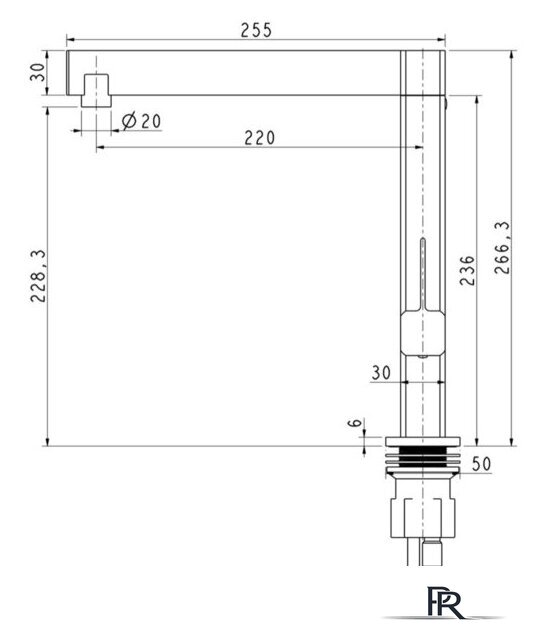 Смеситель Aquasanita Regito 2063 001 (хром) - Изображение №2 — Интернет-магазин ПроЗаказ