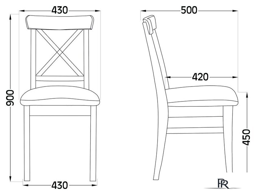 Стул Лидер Мебель Ингольф тон 15 (прозрачный лак) - Изображение №14 — Интернет-магазин ПроЗаказ