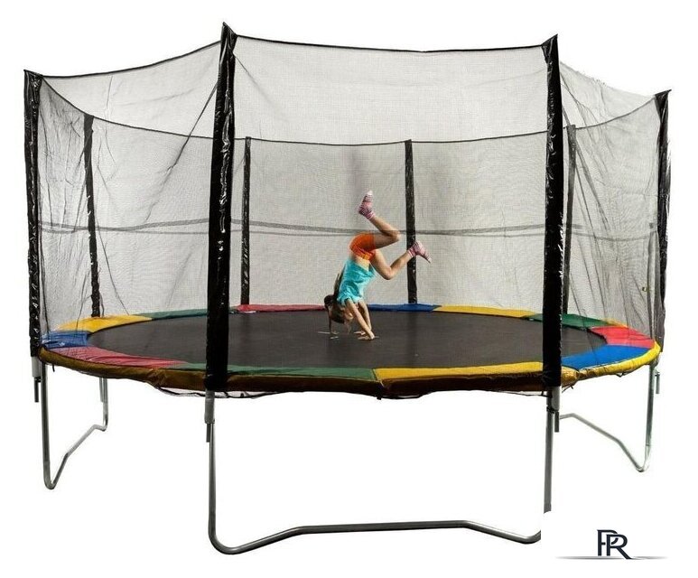 Батут Sundays Acrobat-D490 (зеленый, с сеткой) - Изображение №2 — Интернет-магазин ПроЗаказ