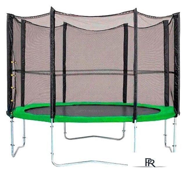 Батут Sundays Acrobat-D490 (зеленый, с сеткой) - Изображение №1 — Интернет-магазин ПроЗаказ