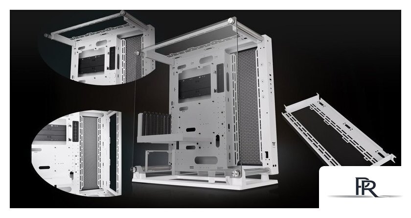 Корпус Thermaltake Core P3 TG Pro Snow CA-1G4-00M6WN-09 - Изображение №8 — Интернет-магазин ПроЗаказ