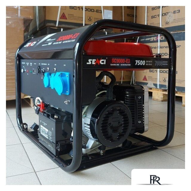 Бензиновый генератор SENCI SC9000-E3 - Изображение №2 — Интернет-магазин ПроЗаказ
