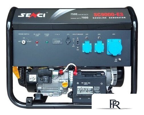 Бензиновый генератор SENCI SC9000-E3 - Изображение №1 — Интернет-магазин ПроЗаказ