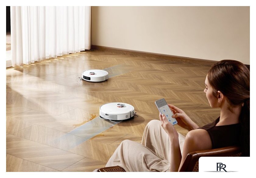 Робот-пылесос Xiaomi Robot Vacuum S40 Pro OV71GL (евровилка, белый) - Изображение №15 — Интернет-магазин ПроЗаказ